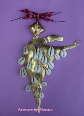 Akosua Gold Pin