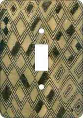Kuba Cloth — African Print Light Switch & Outlet Covers