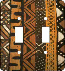 Mud Cloth III — African Print Light Switch & Outlet Covers