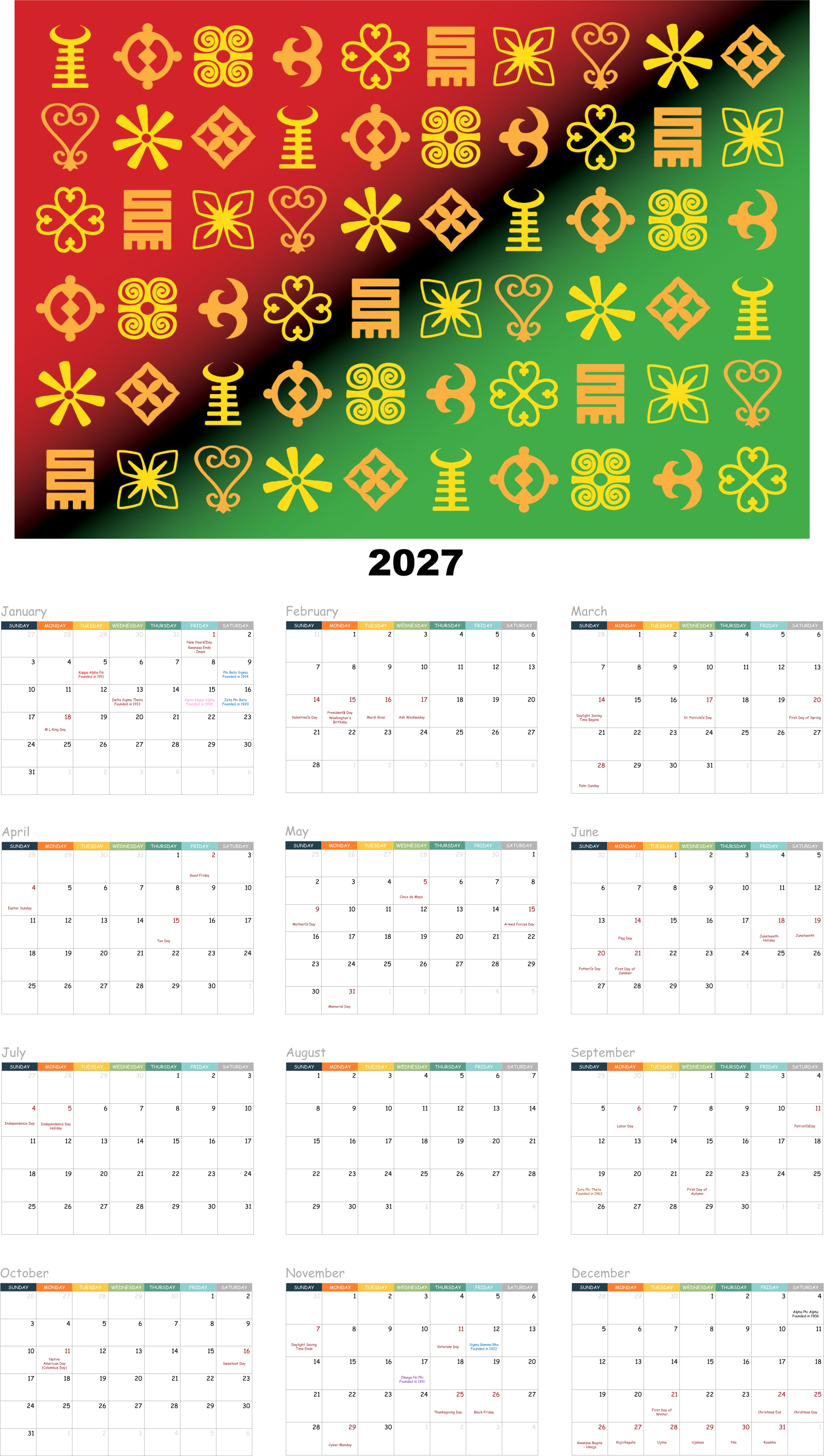 Adinkra Symbols