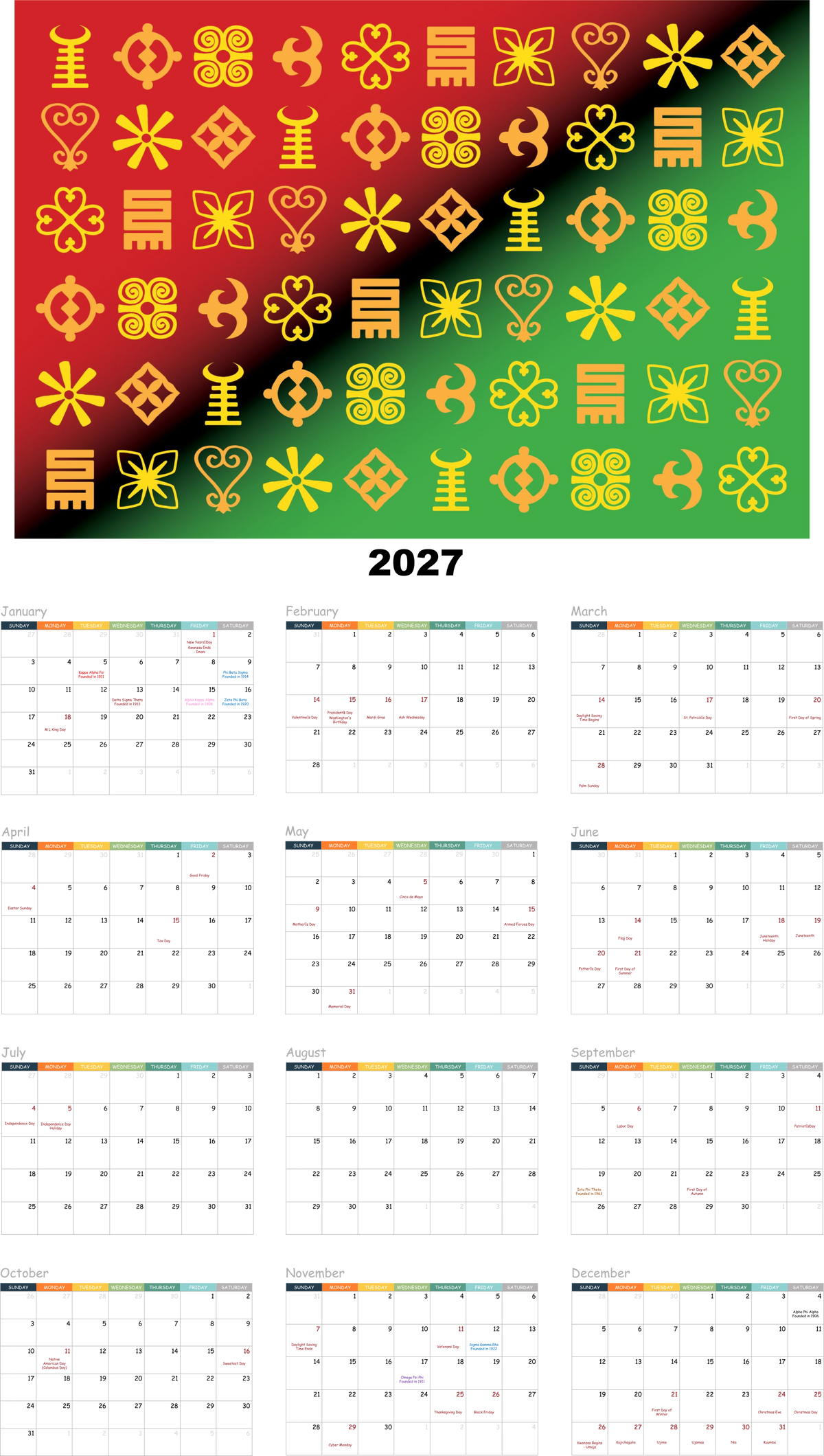 Adinkra Symbols
