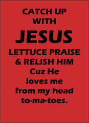 Catch Up with Jesus