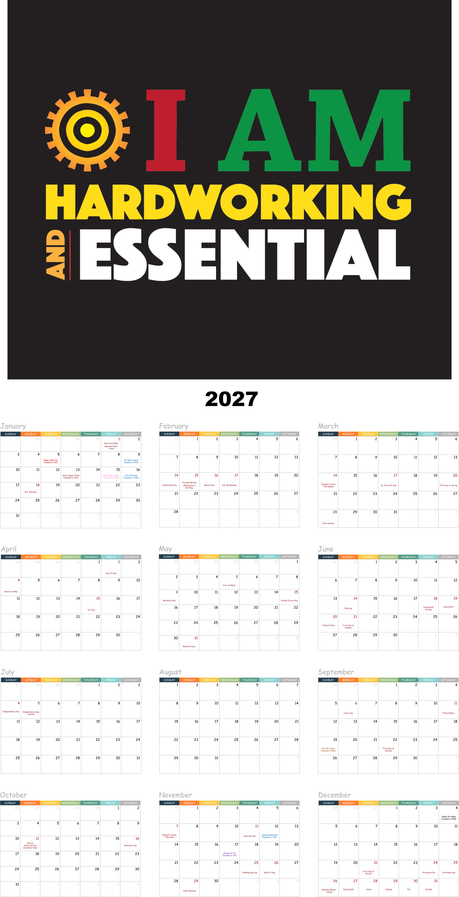 I AM Hard Working & Essential