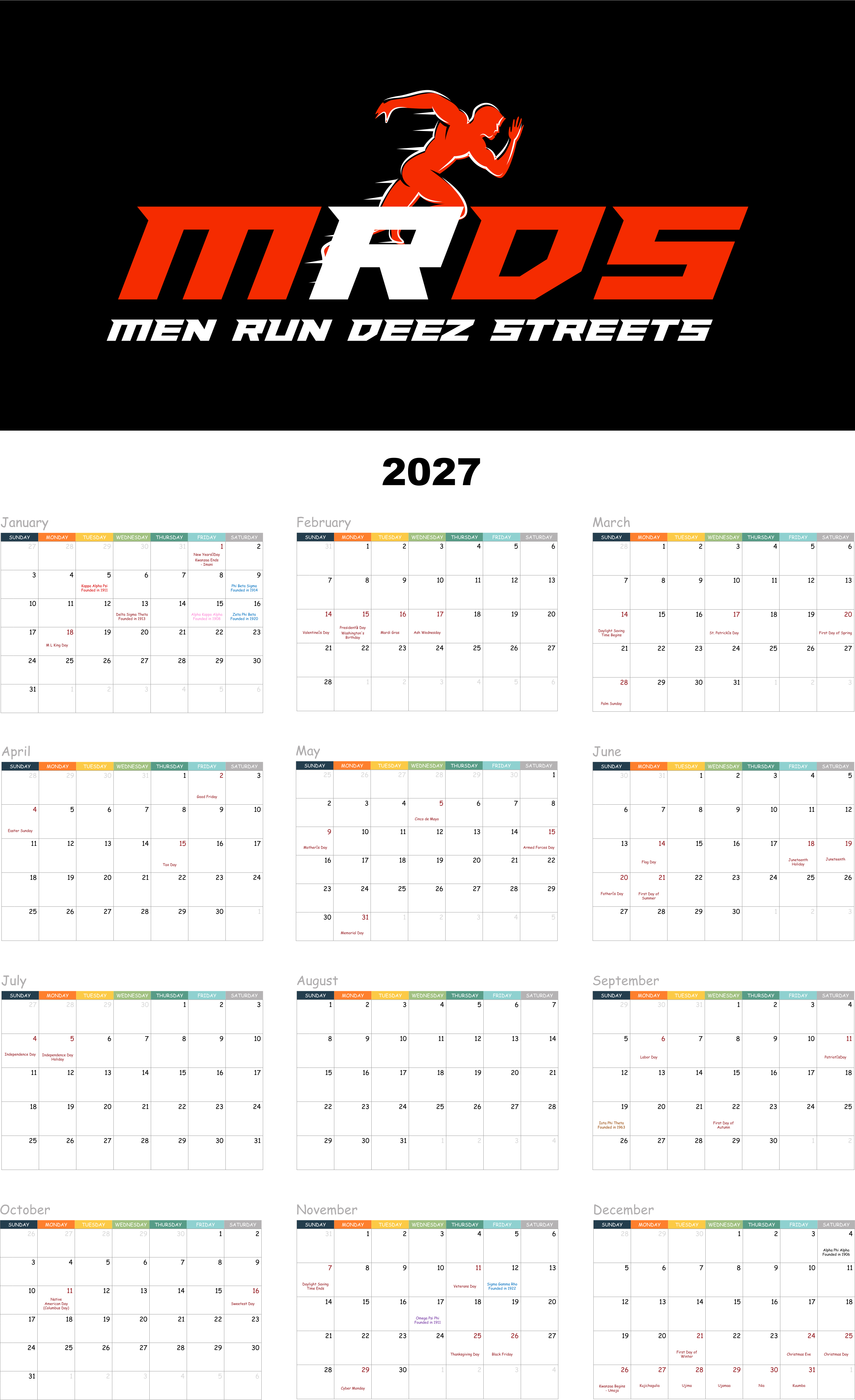 Men Run Dees Streets | MRDS