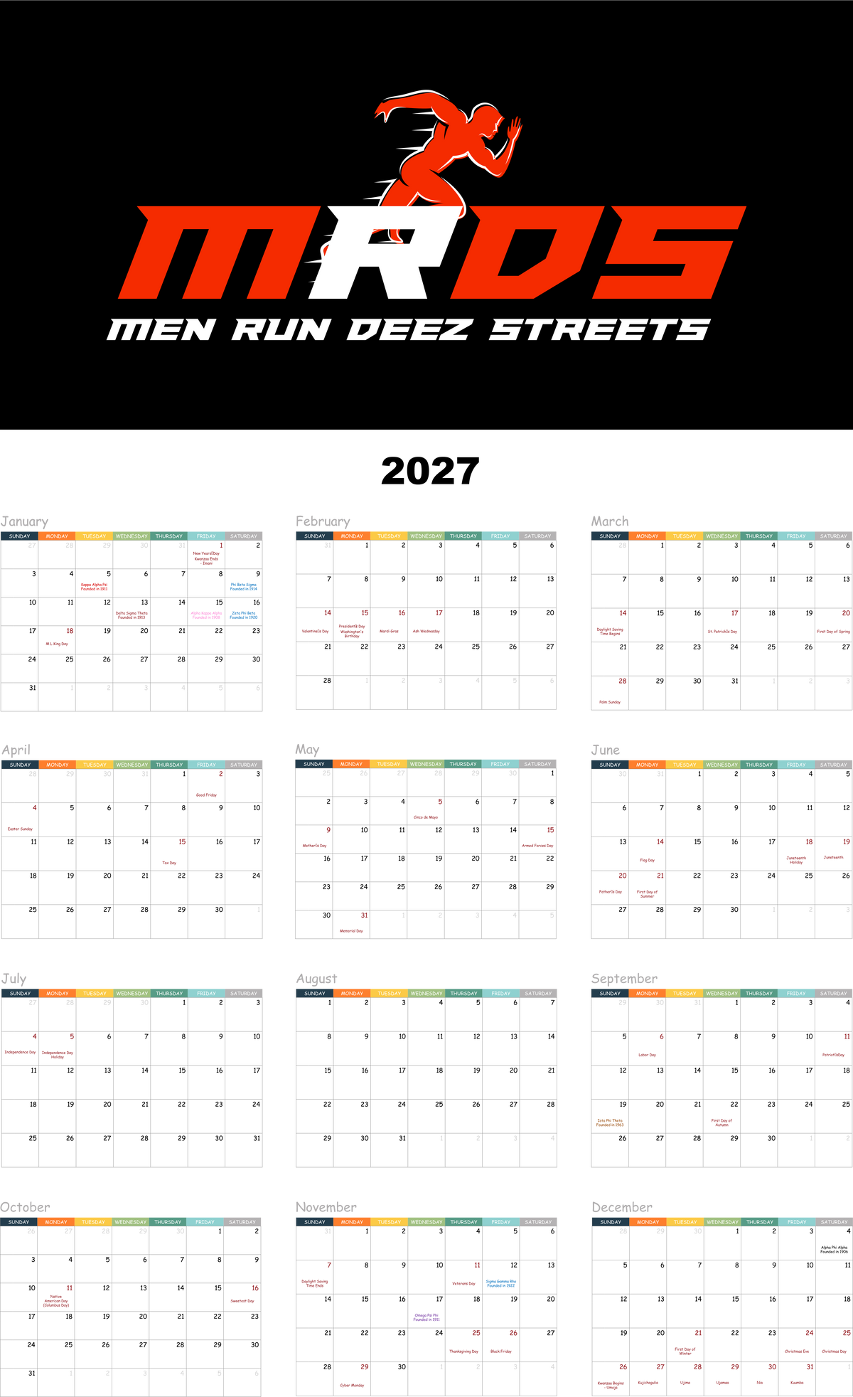 Men Run Dees Streets | MRDS