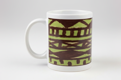 Mud Cloth Lime - Gradient