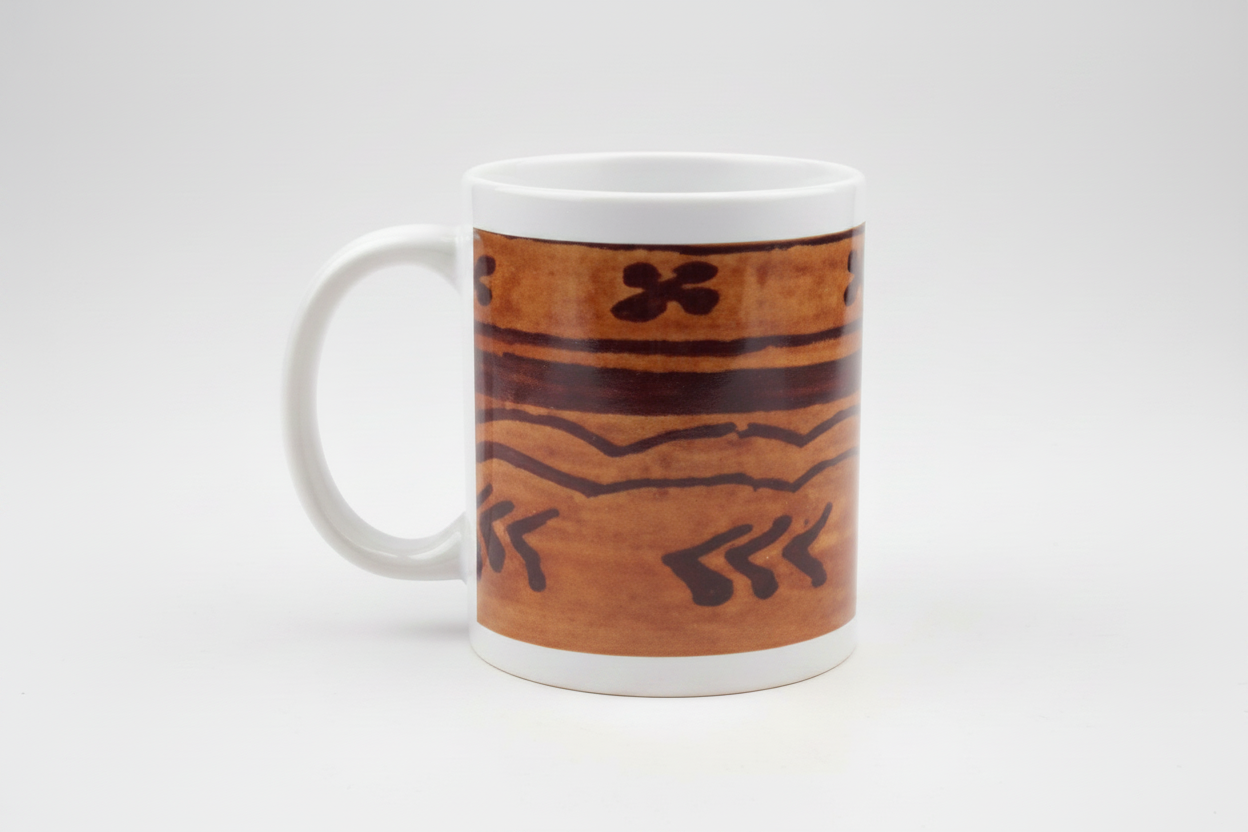 Mud Cloth, Mustard - Gradient