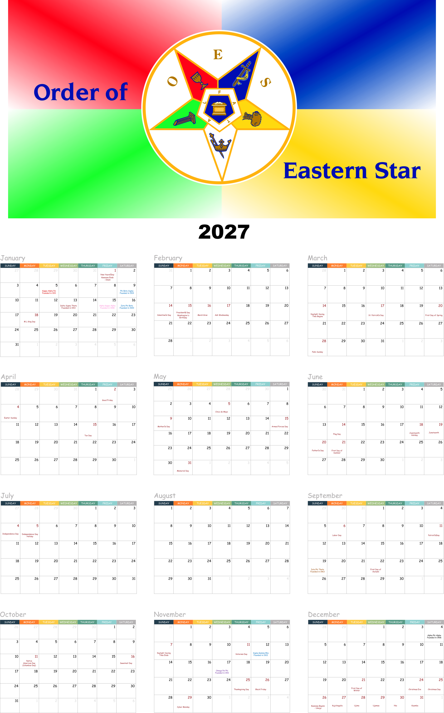 Order of the Eastern Star