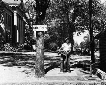 Segregated Water Fountain Halifax North Carolina 1938