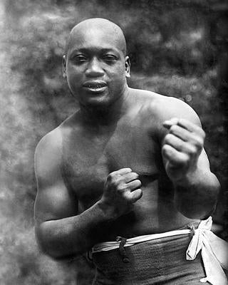 Boxer Jack Johnson Early Portrait c. 1909 | McMahan