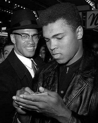 Muhammad Ali and Malcolm X NYC March 1 1964 | McMahan