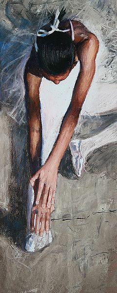 Stretching Ballerina