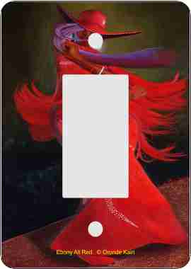 Ebony All Red