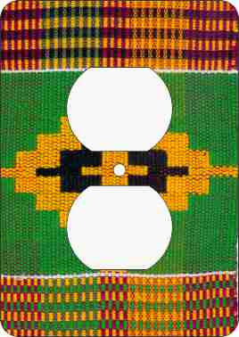Kente — African Print Light Switch & Outlet Covers