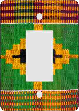 Kente — African Print Light Switch & Outlet Covers