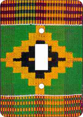 Kente — African Print Light Switch & Outlet Covers