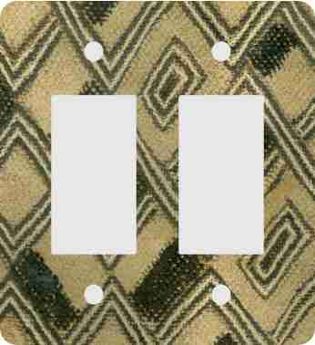 Kuba Cloth — African Print Light Switch & Outlet Covers