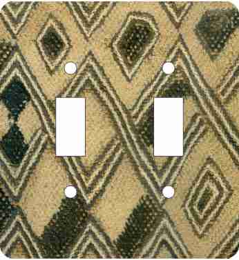 Kuba Cloth — African Print Light Switch & Outlet Covers