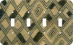 Kuba Cloth — African Print Light Switch & Outlet Covers