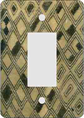 Kuba Cloth — African Print Light Switch & Outlet Covers