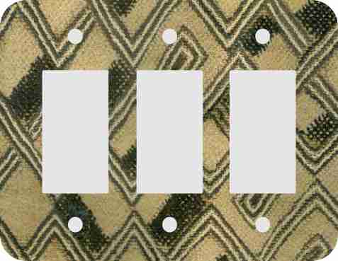 Kuba Cloth — African Print Light Switch & Outlet Covers
