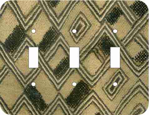 Kuba Cloth — African Print Light Switch & Outlet Covers