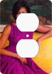 Michelle Obama, Purple Dress