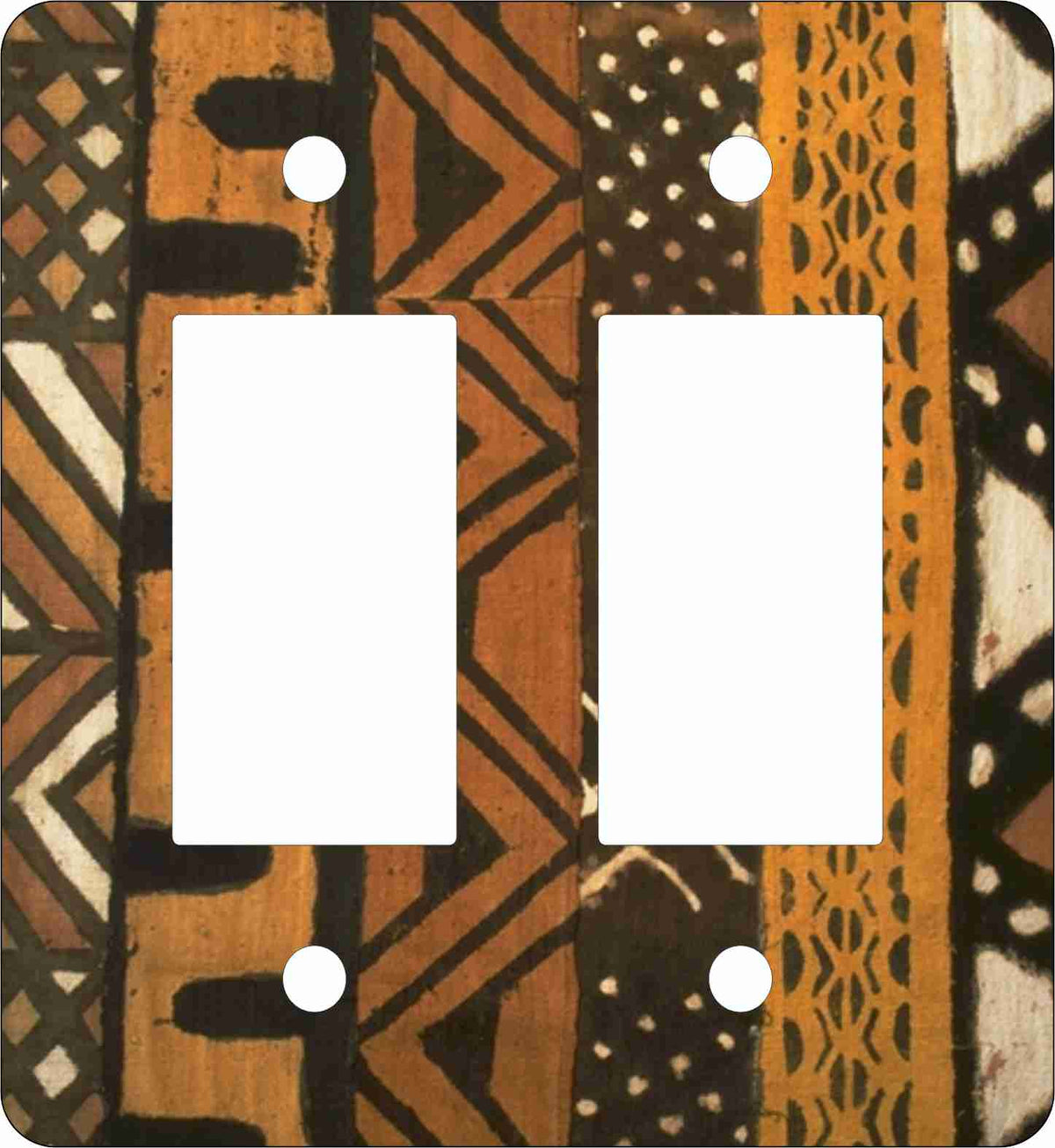 Mud Cloth III — African Print Light Switch & Outlet Covers