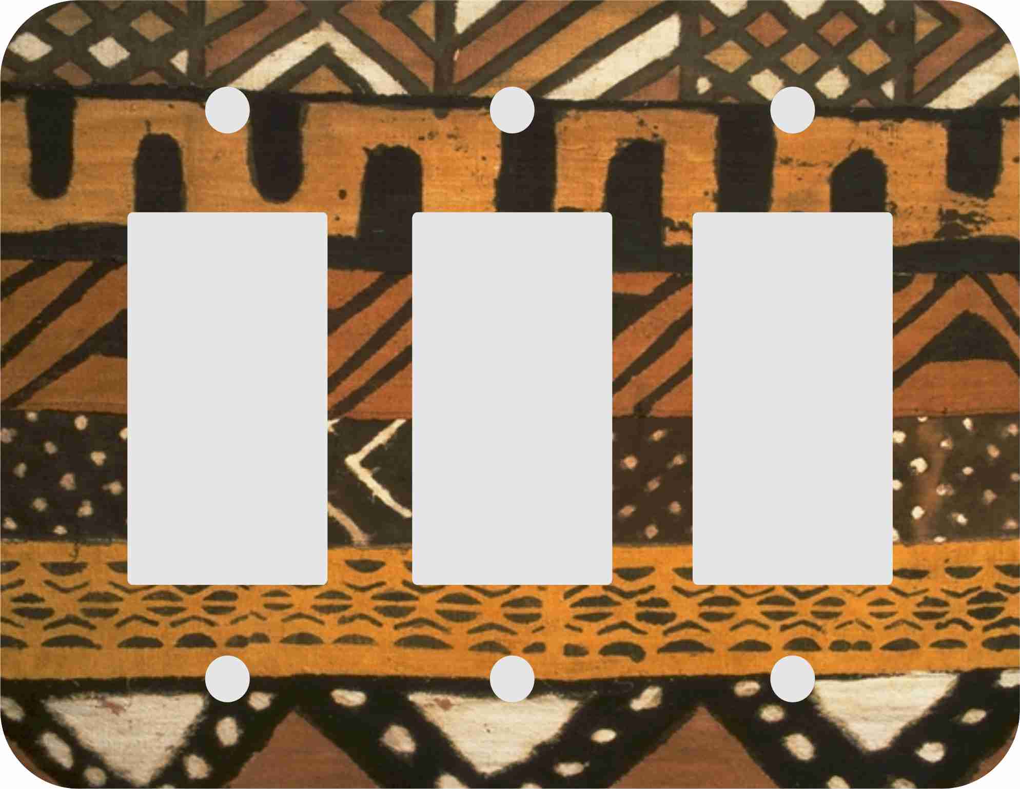 Mud Cloth III — African Print Light Switch & Outlet Covers