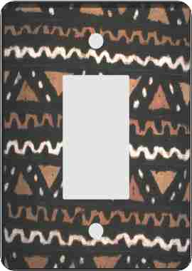 Mud Cloth — African Print Light Switch & Outlet Covers