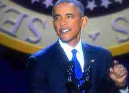 President Barack Obama, Farewell Speech