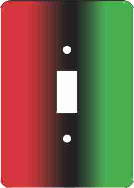 Red, Black and Green | African American Liberation Flag Colors