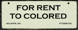 For Rent to Colored